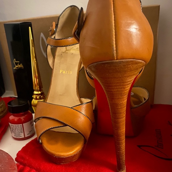 Christian Louboutin sporting calf 150